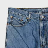 Levi's 550 Jeans Mens 38x32 Blue Relaxed Straight Fit Light Wash Baggy Denim Pants