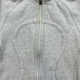 Lululemon Scuba Hoodie Womens Size 4 Gray Full Zip Sports Hooded Sweater