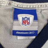 Vintage Y2K Reebok Tom Brady #12 New England Patriots Jersey Mens Medium Gray NFL