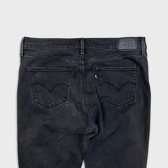 Levi's 312 Jeans Womens 32x29 Black Shaping Slim Dark Wash Stretch Denim Pants