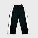 Vintage Y2K Nike Sportswear Track Pants Mens Large Black Tear Away Athletic Baggy Jogger