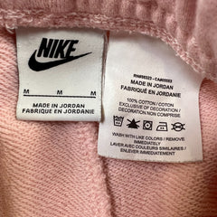 Nike Sportswear Shorts Womens Medium Pink Swoosh Pocketed Athletic