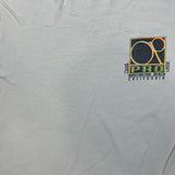 Vintage 90s Ocean Pacific Sleeveless T Shirt Mens Large White Thrashed Beach Surfing