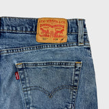 Levi's 511 Jeans Mens 34x32 Blue Slim Fit Straight Leg Stretch Light Wash Denim Pants