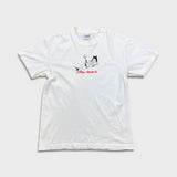 Polar Skate Devil Woman T Shirt Mens XS White Skateboard Punk Graphic Tee