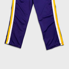 Vintage Hardwood Classics LA Lakers Track Pants Mens Medium Purple NBA Basketball