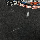 Harley Davidson T Shirt Mens XL Gray Historic Clifton Hill Niagara Falls