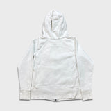 Lululemon Scuba Hoodie Womens Size 12 White Full Zip Sports Hooded Sweater