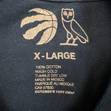 October's Very Own x Raptors The Best In the World Championship T Shirt Mens XL Black NBA Tee