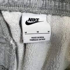 Nike Sportswear Sweatpants Mens Medium Gray Swoosh Taper Leg Jogger