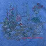 Vintage 90s Northern Reflections Sweatshirt Mens Medium Blue Nature Pullover