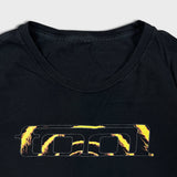 Vintage 2007 Tool T Shirt Mens Medium Black Spiral Flame Graphic Rock Band Tee