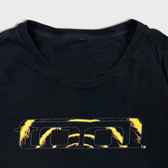 Vintage 2007 Tool T Shirt Mens Medium Black Spiral Flame Graphic Rock Band Tee