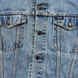 Signature by Levi's Type III Jean Jacket Mens Medium Blue Denim Western Trucker