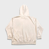 Nike Sportswear Hoodie Mens Large Beige Center Swoosh Hooded Sweater