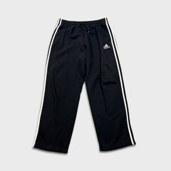 Vintage Y2K Adidas Sweatpants Mens Medium Black Relaxed Comfort Jogger