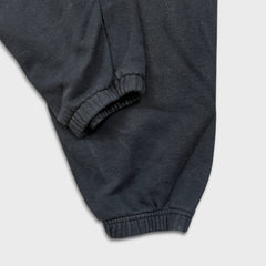 Vintage 90s Nike Sportswear Sweatpants Mens Large Black USA Taper Leg Jogger