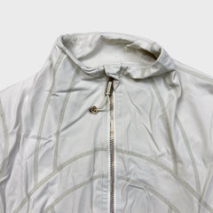 Lululemon Define Jacket Nulu Womens Size 2 White Full Zip Active Track Suit Top
