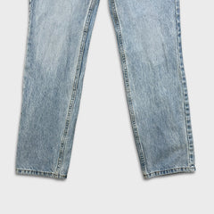 Levi's 511 Jeans Mens 31x30 Blue Slim Fit Mid Rise Light Wash Faded Denim Pants