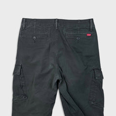 Levi's XX Cargo Taper Pants Mens 30x32 Gray Faded Stretch Chino Twill Trouser