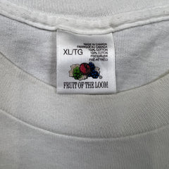 Vintage 90s Elgin and Winter Garden Theatres T Shirt Mens XL White Toronto Art Tee