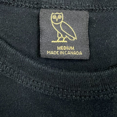 October's Very Own T Shirt Mens Medium Black OVO Classic Owl Graphic Tee