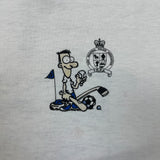 Vintage 90s York Regional Police T Shirt Mens Large White Humeur Design YRPA Tee