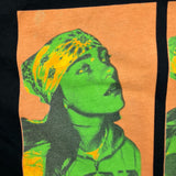 Billie Eilish T Shirt Mens Large Black 3 Photo Logo Portrait Graphic Band Tee
