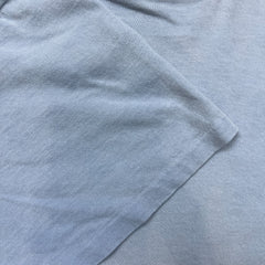 Vintage 90s Big Hed Designs Charleston Fish T Shirt Mens Medium Blue Single Stitch Tee