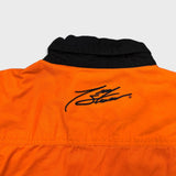 Vintage Y2K Tony Stewart Home Depot Shirt Mens XL Orange NASCAR Winner's Circle Button Up