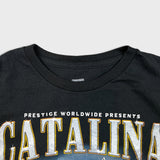 2023 Step Brothers T Shirt Mens Large Black Catalina Wine Mixer Graphic Movie Tee