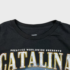 2023 Step Brothers T Shirt Mens Large Black Catalina Wine Mixer Graphic Movie Tee