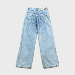 Levi's x Deepika Padukone Jeans Womens 28x29 Blue Relaxed Light Wash Denim Pants