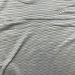 Vintage Nike Sportswear T Shirt Men Medium Gray Swoosh Athletic Y2K Short Sleeve Tee