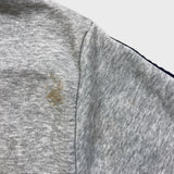 Adidas Hoodie Mens Large Gray Essentials Spell Out Full Zip Hooded Sweater