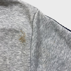 Adidas Hoodie Mens Large Gray Essentials Spell Out Full Zip Hooded Sweater