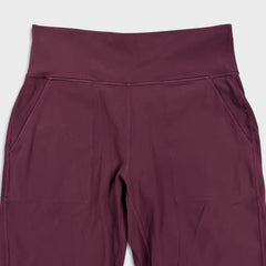 Lululemon Align Jogger 28" Womens Size 6 Red Cassis Nulu High Rise Yoga Leggings