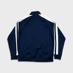 Nike Sportswear Track Jacket Mens Large Blue Swoosh Full Zip Tracksuit Top