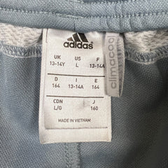 Adidas Climacool Track Pants Mens Small Blue Essentials 3 Stripe Training Athletic Jogger