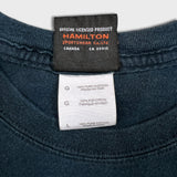 Vintage 1999 Harley Davidson T Shirt Mens Large Black Newfoundland Canada Eagle Biker Tee