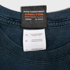 Vintage 1999 Harley Davidson T Shirt Mens Large Black Newfoundland Canada Eagle Biker Tee