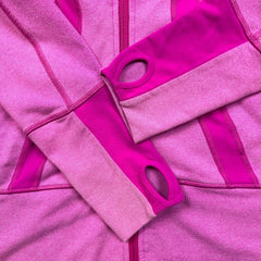 Lululemon In Stride Jacket Paris Pink Womens Size 6 Full Zip Sports Athletic