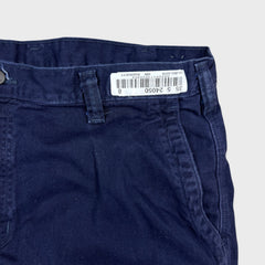 Carhartt Pants Mens 36x28 Blue Flame Resistant FR Relaxed Straight Workwear Twill