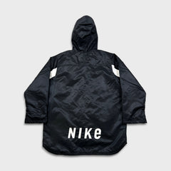 Vintage 90s Nike Sportswear Jacket Mens XL Black Swoosh Full Zip Outdoor
