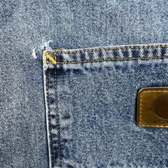 Carhartt B13 DPS Jean Mens 40x30 Blue Original Dungaree Fit Workwear Loose Baggy Pants