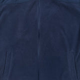 Vintage 90s Starter Fleece Mens Medium Blue Sportswear Full Zip Jacket