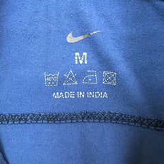 Nike Sportswear Long Sleeve Shirt Mens Medium Blue Swoosh Athletic Running Tee