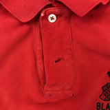 Vintage 90s Polo Ralph Lauren Shirt Mens Large Red Blackwatch Pony Polo Team