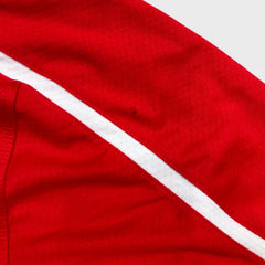 Nike Team Canada Hockey Polo Shirt Mens Medium Red Performance Short Sleeve