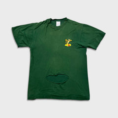 Vintage 90s Disney Winnie The Pooh T Shirt Mens Medium Green USA Tigger Thrashed